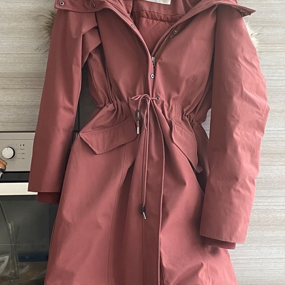 Wilfred Aritzia goose-down parrka coat for women size L - Picture 3 of 13